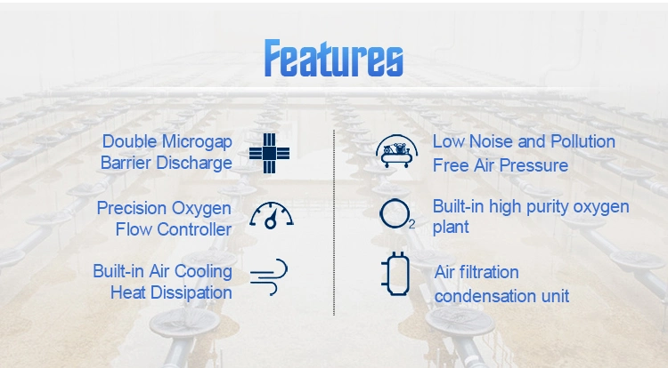 Ozone System for Fish Farming and Sewage Treatment